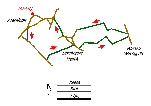 Walk 3511 Route Map