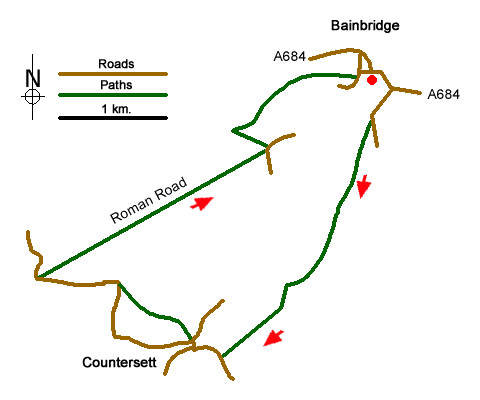 Walk 3524 Route Map