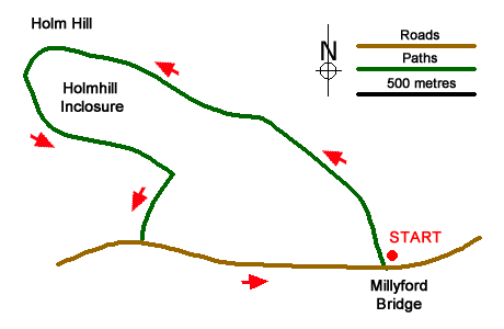 Walk 3539 Route Map