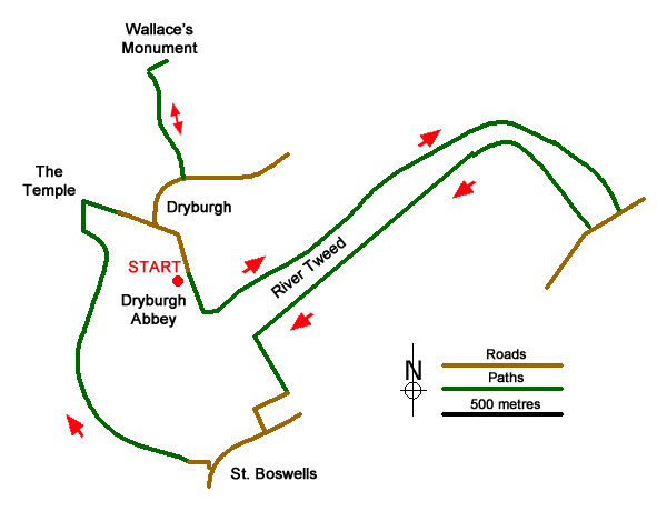 Walk 3576 Route Map