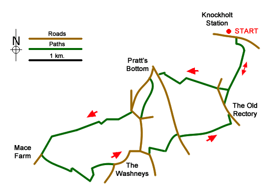 Walk 3598 Route Map