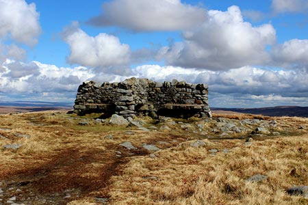Summit of Great Shunner Fell, Yorkshire Dales
