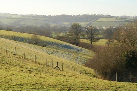 Countryside by Slade Farm, Morchard Bishop, Devon