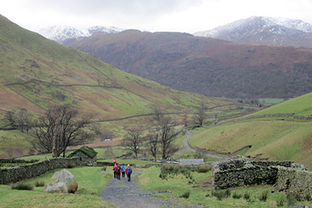 The descent to Hartsop from Hayeswater.