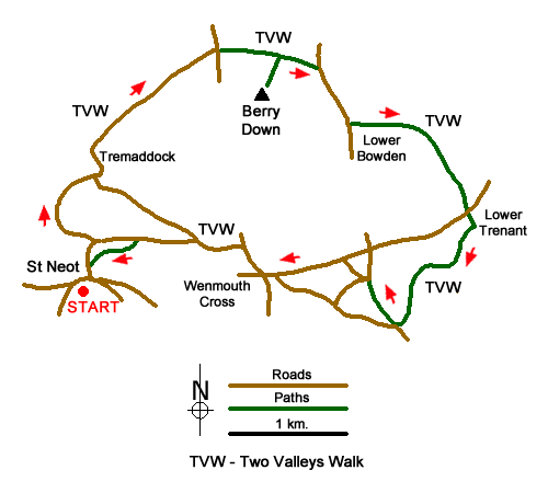 Walk 3606 Route Map