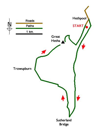 Route Map - Walk 3646