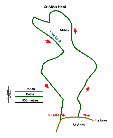 Walk 3653 Route Map