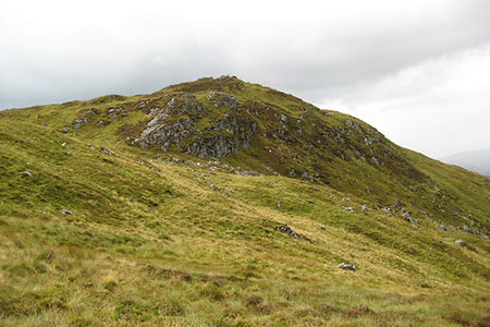Approaching Meall an Daimh, above Pitlochry