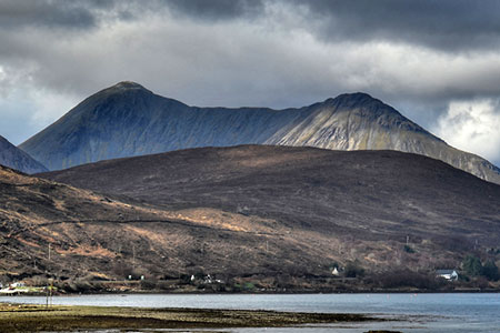 Glamaig in profile, Isle of Skye 