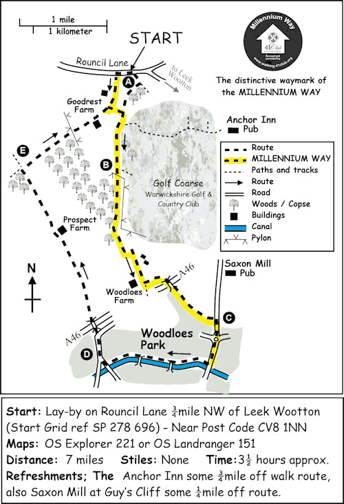 Route Map - Walk 3712