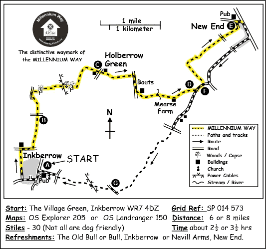 Walk 3715 Route Map