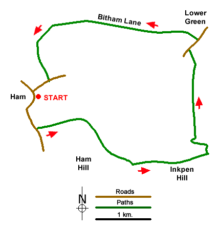 Walk 3720 Route Map