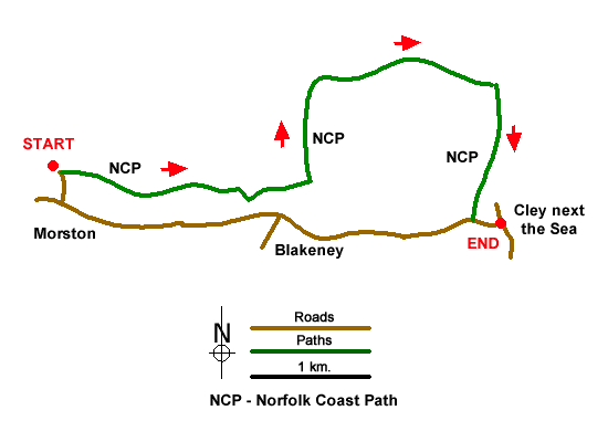 Walk 3732 Route Map