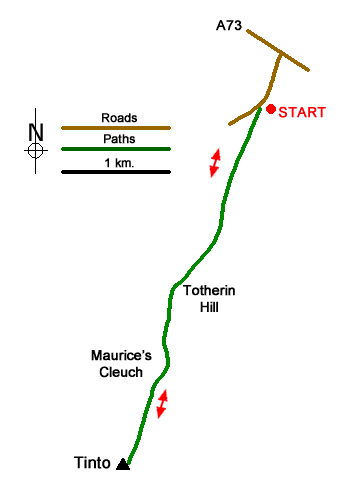 Walk 3751 Route Map