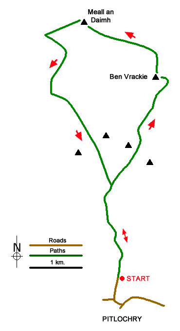 Walk 3754 Route Map