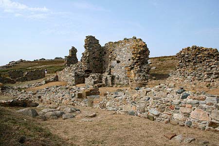 Ruined priory of St Mary, Lihou Island