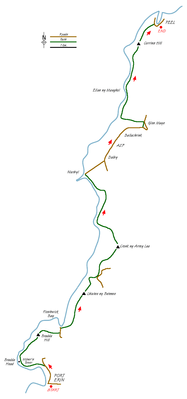 Walk 5012 Route Map