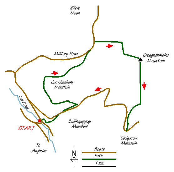Route Map - Walk 5050