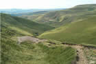 Photo from the walk - Bleaklow from Old Glossop