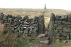 Photo from the walk - Stoodley Pike from Hebden Bridge