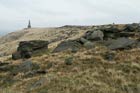Photo from the walk - Stoodley Pike from Hebden Bridge