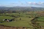 Photo from the walk - Pendle Hill from Downham