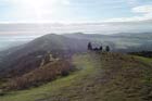 Photo from the walk - The Malverns from the Gullet