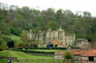 Photo from the walk - Rievaulx Abbey from Kilburn, near Thirsk