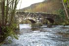 Photo from the walk - Castle Drogo & Sharp Tor from Fingle Bridge