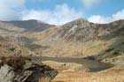 Photo from the walk - Pen yr Helgi Du from the Ogwen Valley