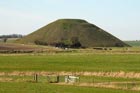 Photo from the walk - Silbury Hill and West Kennett Long Barrow from Avebury