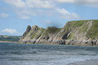 Photo from the walk - Cefn Bryn & Three Cliffs Bay from Penmaen